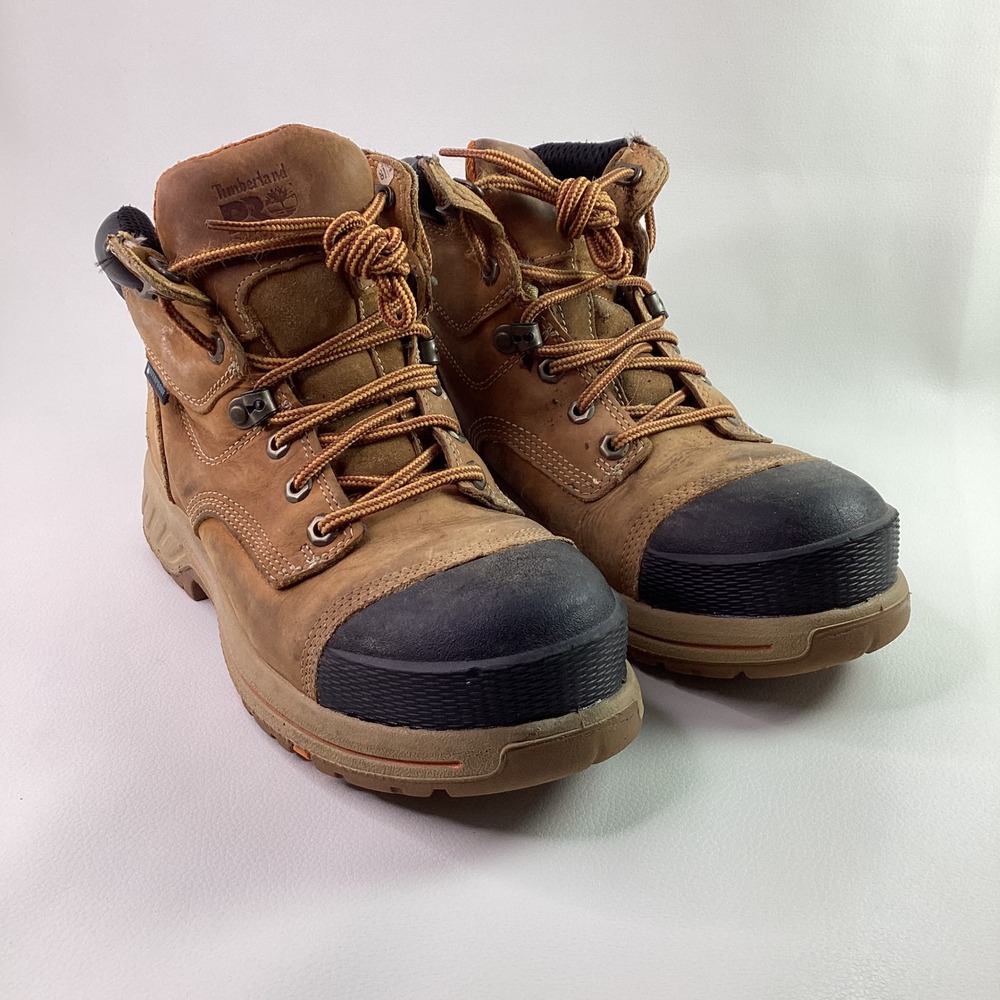 Timberland PRO Boondock 6" Composite Toe Waterproof Work Boots Mens 8.5 M A1HPY